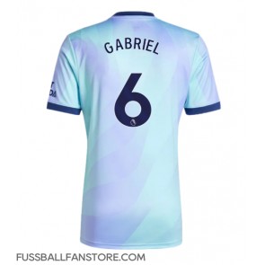 Arsenal Gabriel Magalhaes #6 Replik 3rd trikot 2024-25 Kurzarm